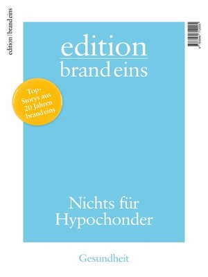 cover image of edition brand eins